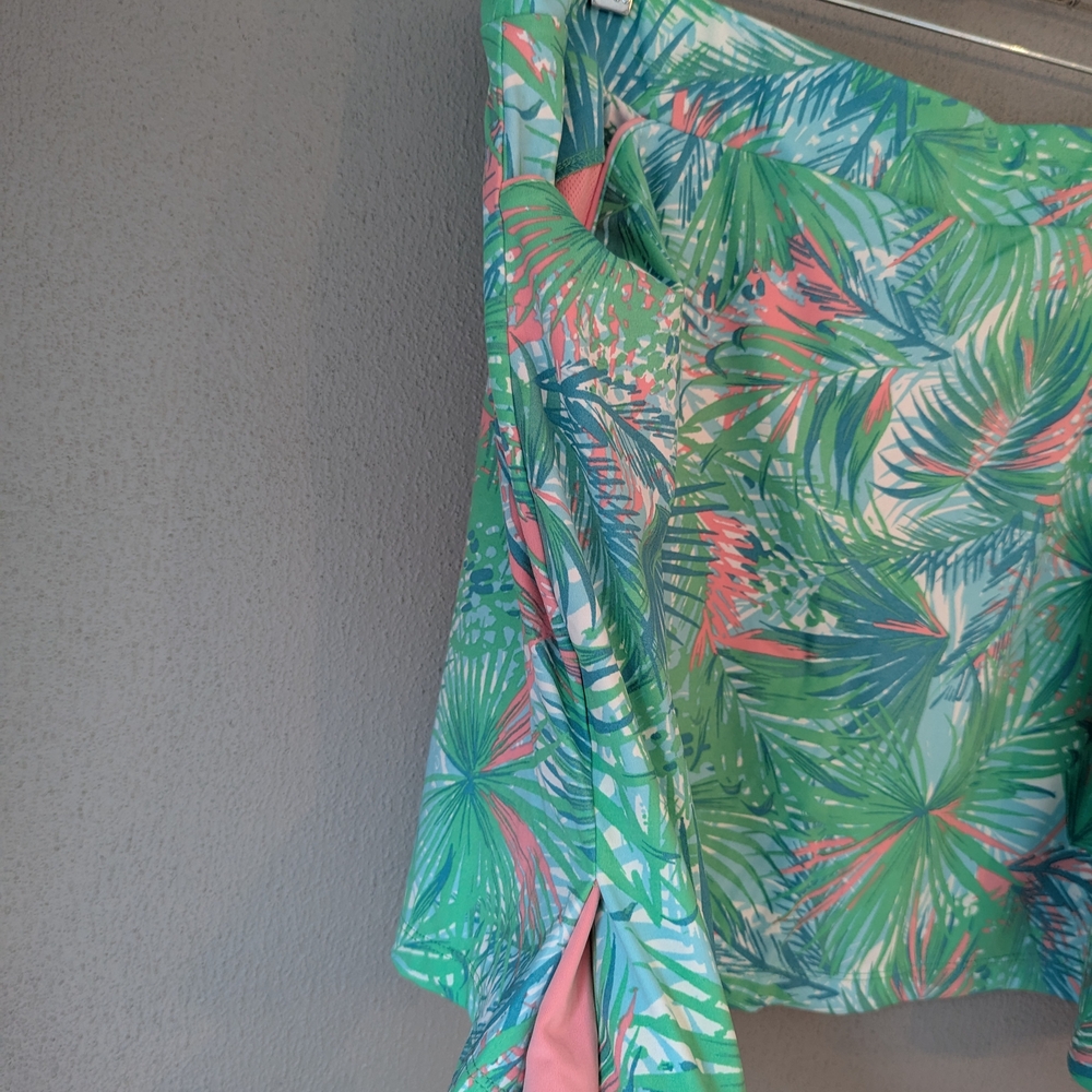 Ruby Rd. Tropical Print Golf / Tennis Mini Skort - XLP - Picture 3 of 11